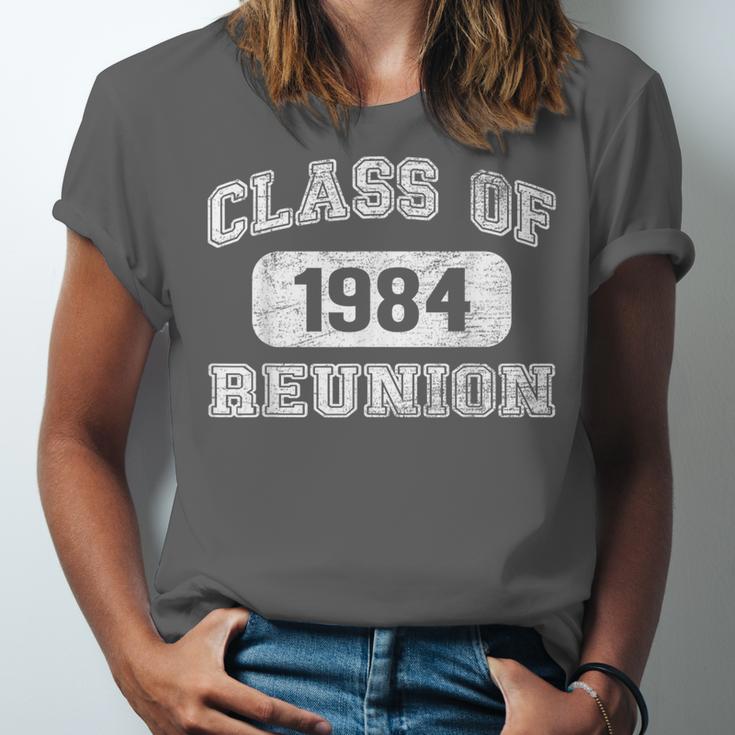 Class Of 1984 Reunion 40th Graduation Classmate Matching Tee Unisex Jersey T-Shirt