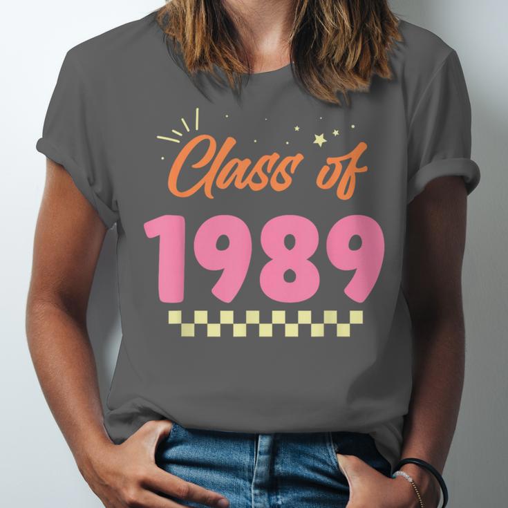 Class Of 1989 School Graduation Meetup Reunion Unisex Jersey T-Shirt