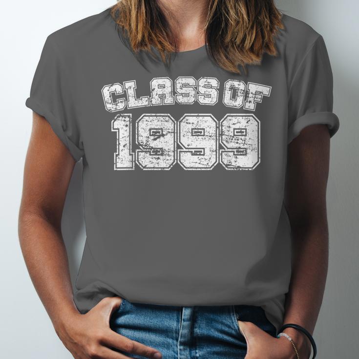 Class Of 1999 99 School Tee Shirt Graduation Class Party Unisex Jersey T-Shirt
