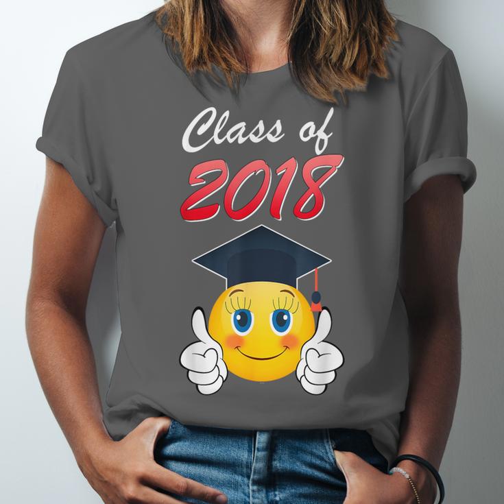 Class Of 2018 Graduation Grad For Her Tee Shirt Unisex Jersey T-Shirt