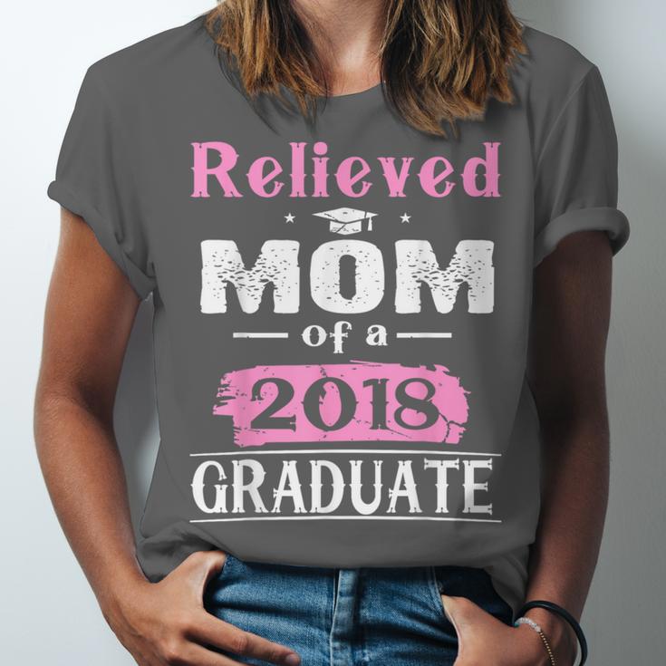 Class Of 2018 Graduation Shirt Mom Of Graduate Unisex Jersey T-Shirt