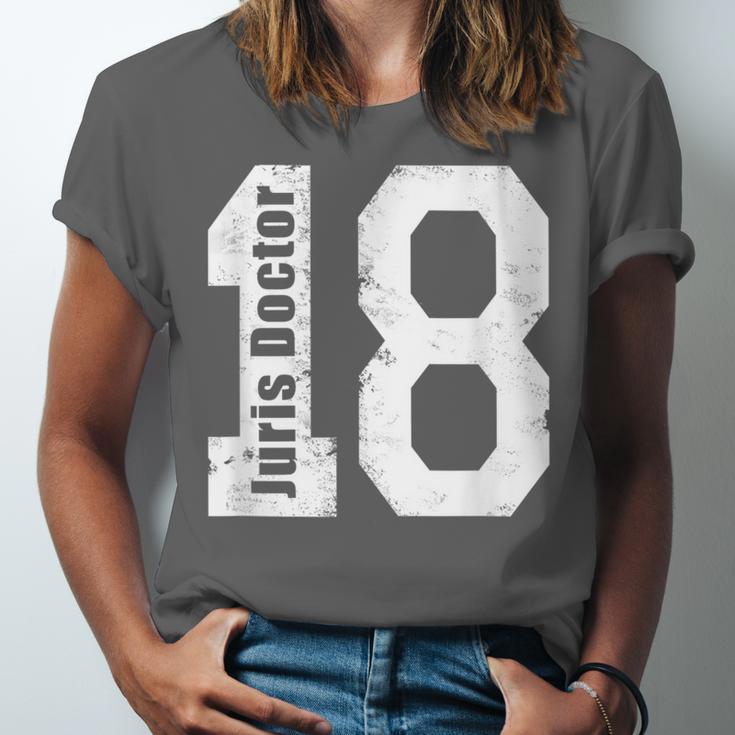 Class Of 2018 Lawyer Juris Doctor Graduation T-Shirt Unisex Jersey T-Shirt