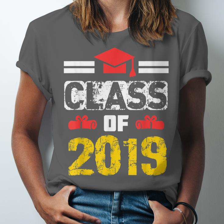 Class Of 2019 Graduation Senior High School College Unisex Jersey T-Shirt