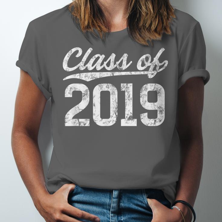 Class Of 2019 Graduation Vintage Senior Tee Unisex Jersey T-Shirt