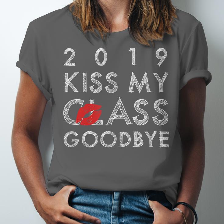 Class Of 2019 Pretty High School Senior GraduationShirt Unisex Jersey T-Shirt