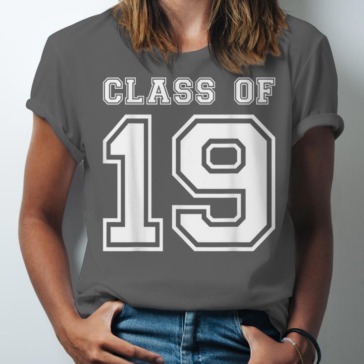 Class Of 2019 Senior Graduation Shirt 2019 Graduate Unisex Jersey T-Shirt
