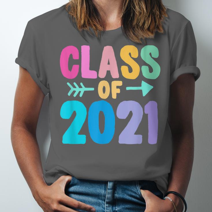 Class Of 2021 Graduation Grow With Me Unisex Jersey T-Shirt