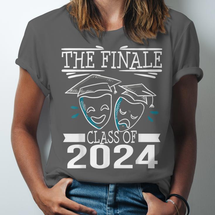 Class Of 2024 Finale Drama Theater Club Actor Graduation Unisex Jersey T-Shirt