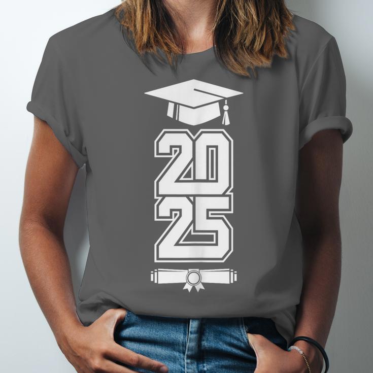 Class Of 2025 Done Graduation For Him Her Women Men Unisex Jersey T-Shirt