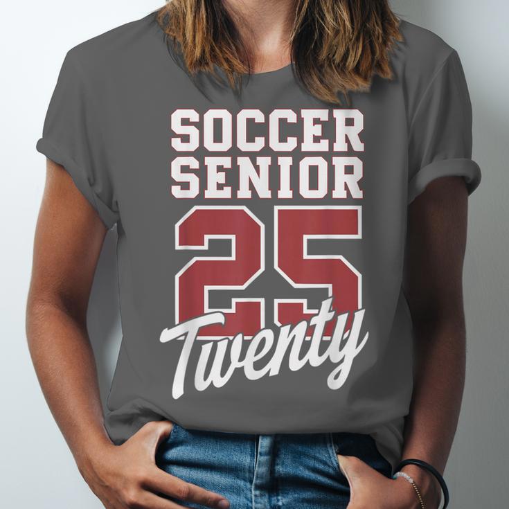Class Of 2025 Senior 2025 Graduation 2025 Soccer Unisex Jersey T-Shirt