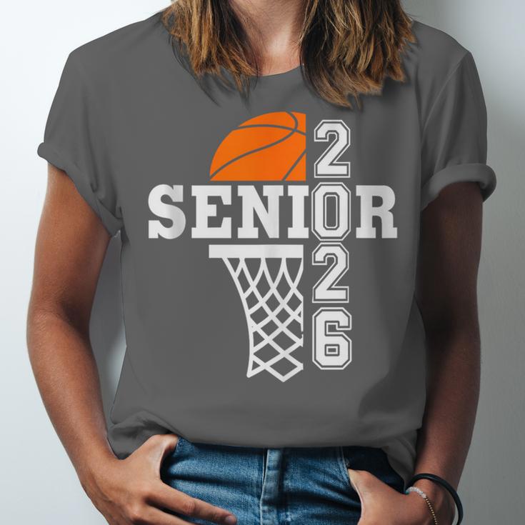Class Of 2026 Basketball Senior 26 Player Team Graduation Unisex Jersey T-Shirt