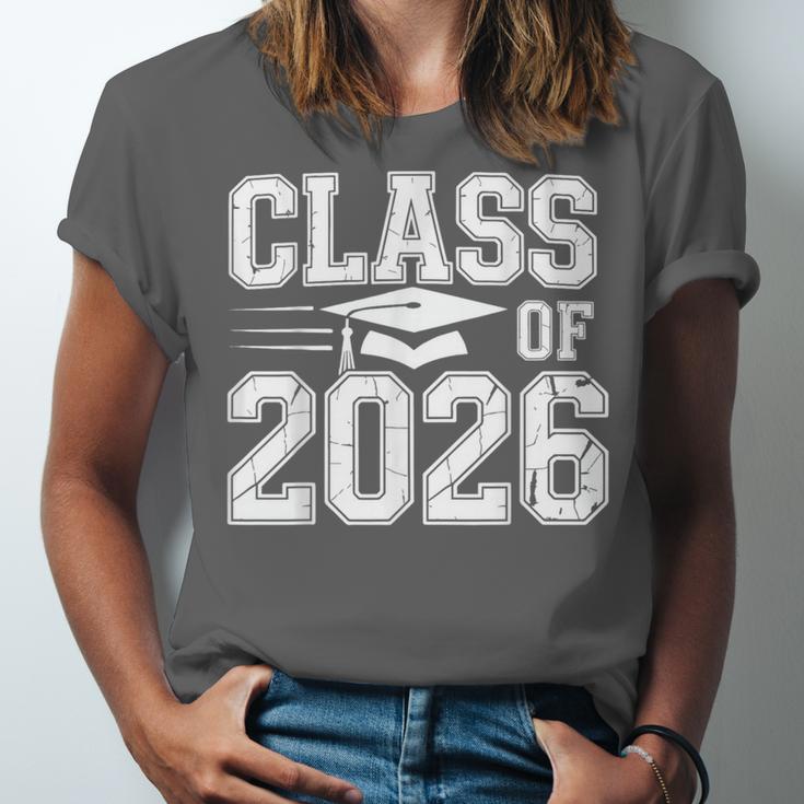 Class Of 2026 Graduation Senior School Pride Unisex Jersey T-Shirt
