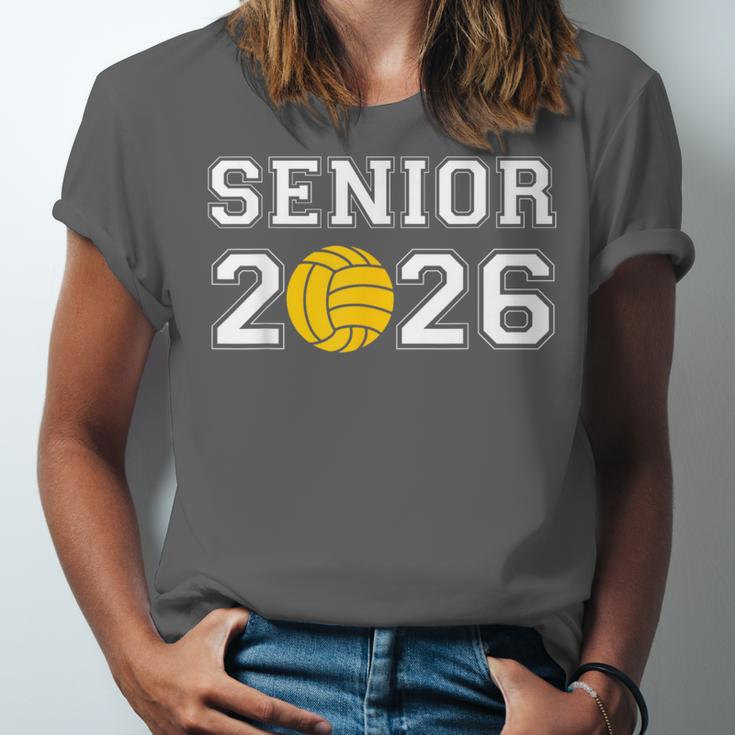 Class Of 2026 Graduation Waterpolo Senior 2026 Water Polo Unisex Jersey T-Shirt
