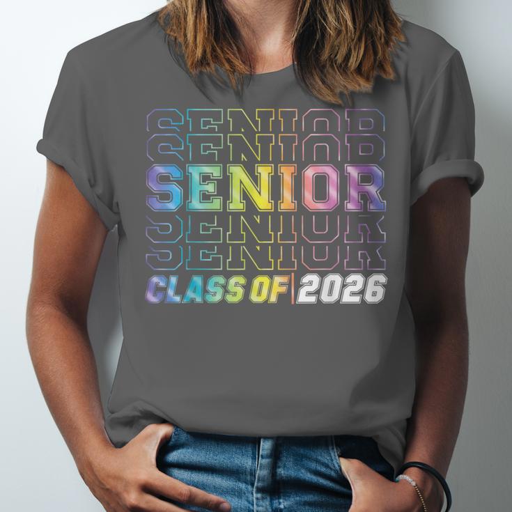 Class Of 2026 Senior 2026 Back To School 2026 Graduation 26 Unisex Jersey T-Shirt