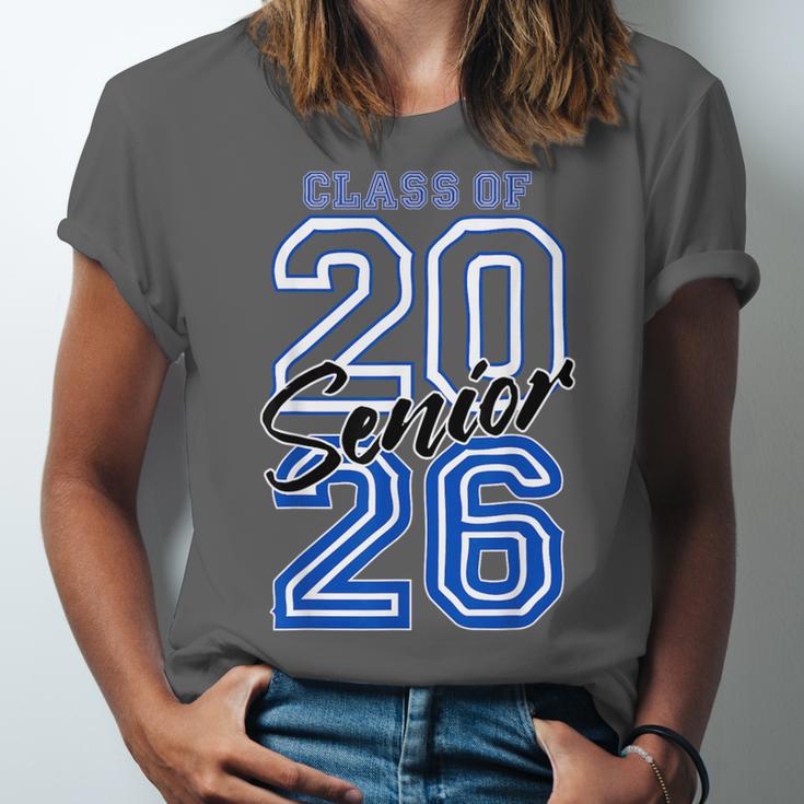 Class Of 2026 Senior Graduation High School And College Grad Unisex Jersey T-Shirt