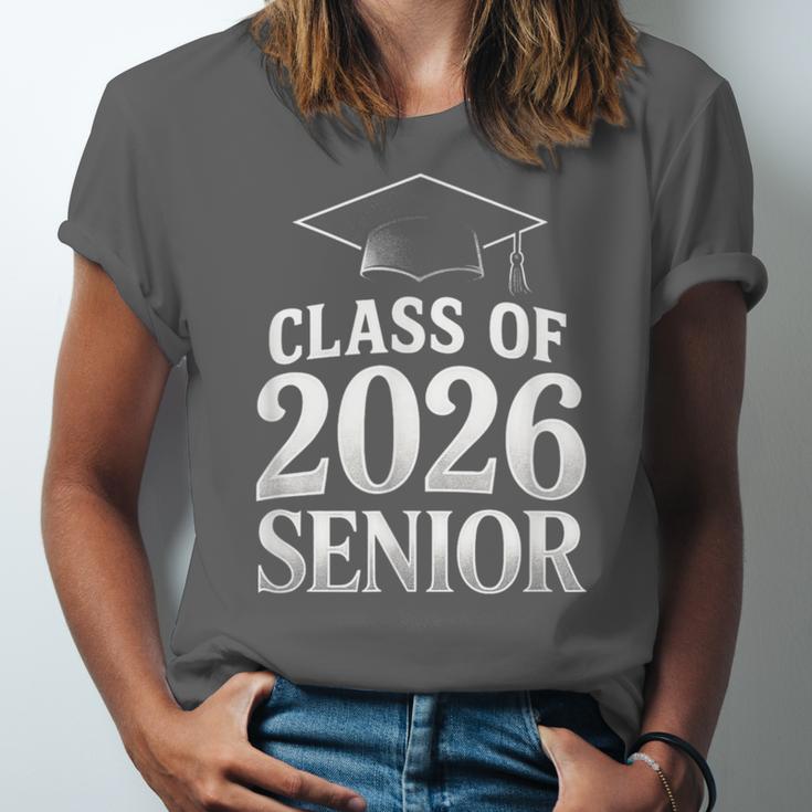 Class Of 2026 Senior Graduation School College Unisex Jersey T-Shirt