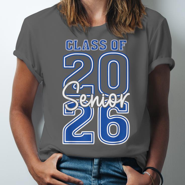 Class Of 2026 Senior Retro Graduation 2026 First Day Vintage Unisex Jersey T-Shirt