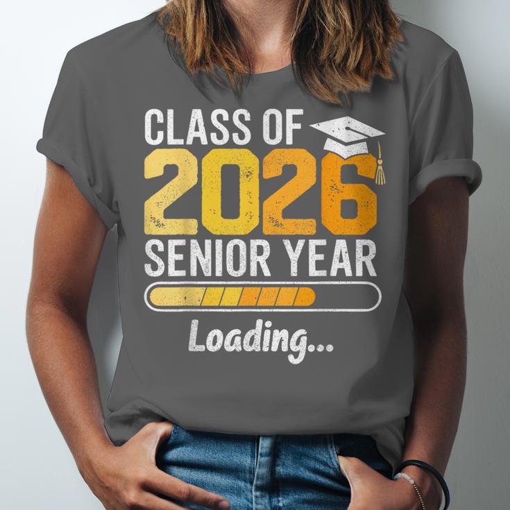 Class Of 2026 Senior Year Loading Senior 2026 Graduation Unisex Jersey T-Shirt