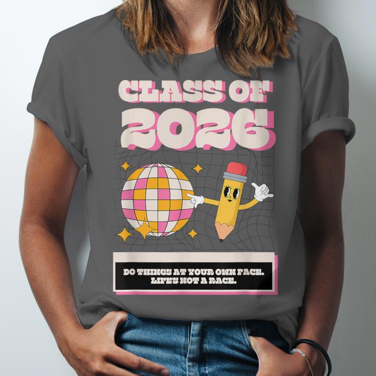 Class Of 2026 Students Graduate 2026 Graduation Unisex Jersey T-Shirt