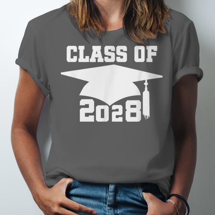 Class Of 2028 T-Shirt School Graduation Pride Tee Unisex Jersey T-Shirt