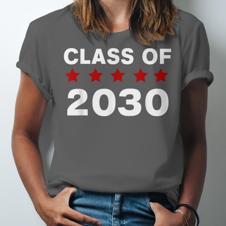 Class Of 2030 Shirt New Kindergarten Student Graduation Unisex Jersey T-Shirt