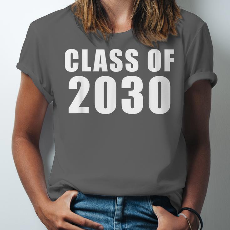 Class Of 2030Shirt Cute Kindergarten Graduation T Unisex Jersey T-Shirt