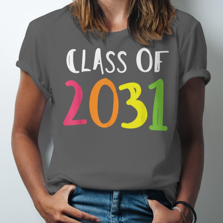Class Of 2031 Kindergarten Graduation Back To School T-Shirt Unisex Jersey T-Shirt