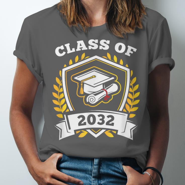 Class Of 2032 Class Of 2032 Graduation T-Shirt Unisex Jersey T-Shirt