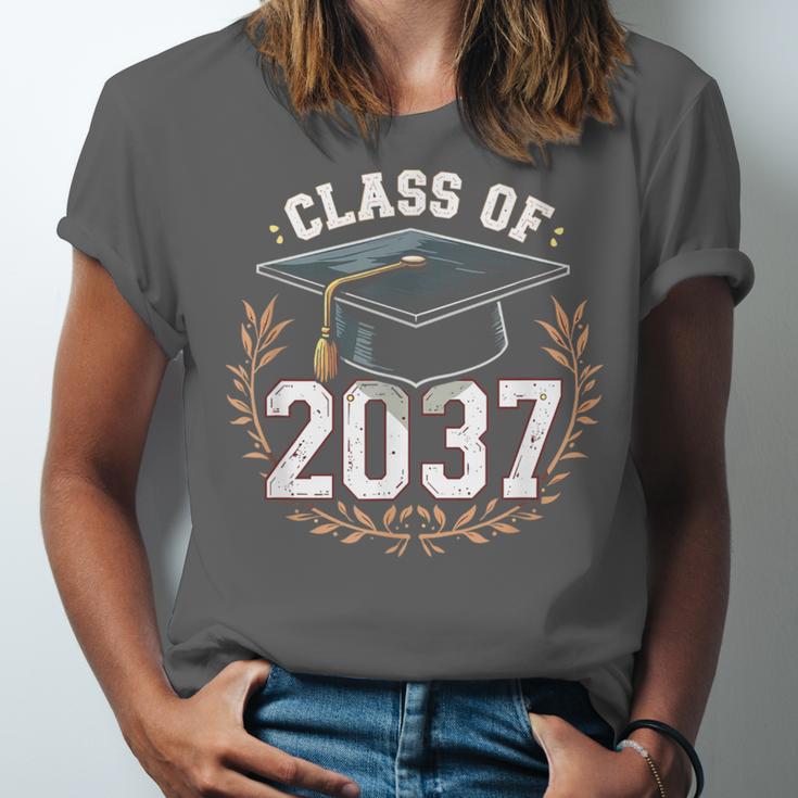 Class Of 2037 Graduation Unisex Jersey T-Shirt