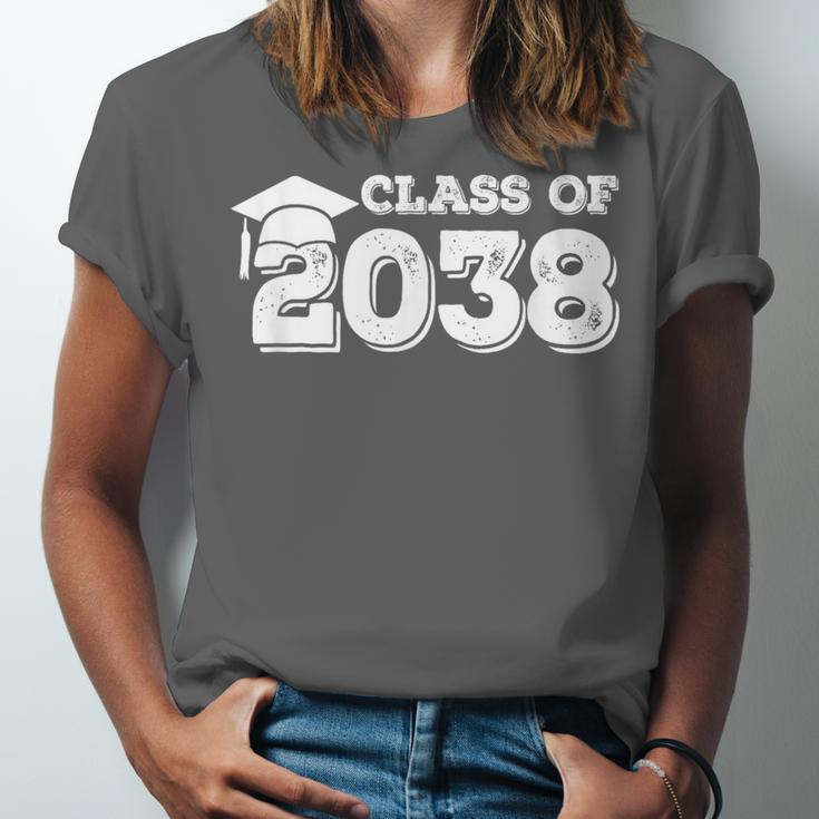 Class Of 2038 Shirt Senior Graduation 2038 Unisex Jersey T-Shirt