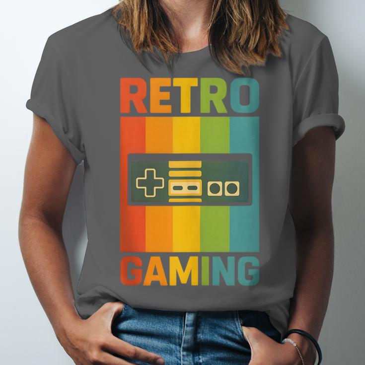 Classic Retro Gaming Nostalgia Unisex Jersey T-Shirt