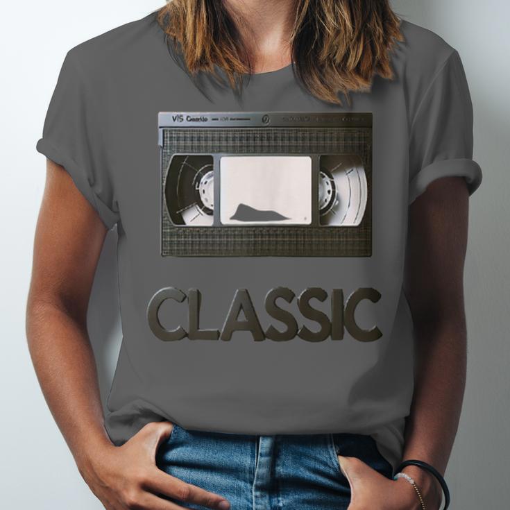 Classic VHS Tape Nostalgia Retro Unisex Jersey T-Shirt Classic VHS Tape Nostalgia Retro Unisex Jersey T-Shirt