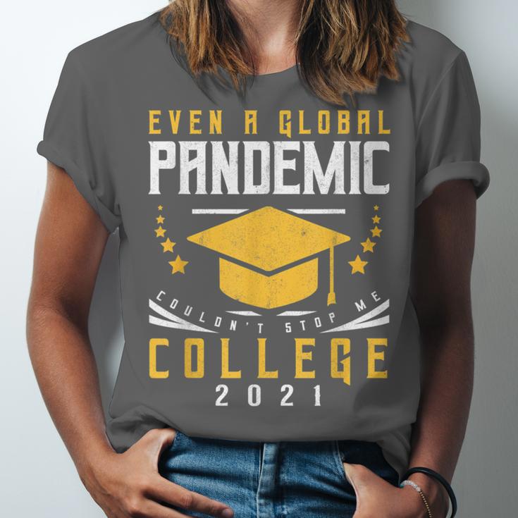 College 2021 Degree Graduation Graduate Unisex Jersey T-Shirt