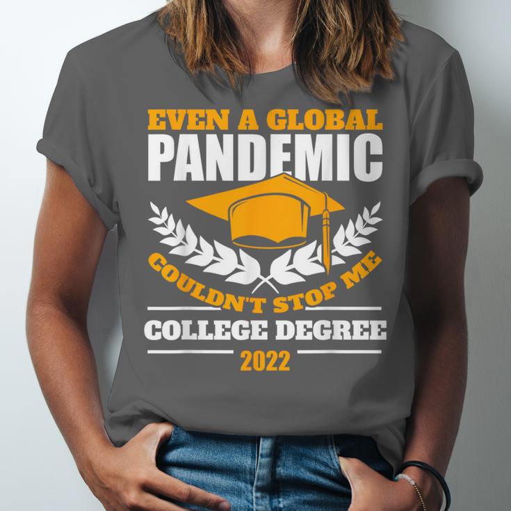 College Degree 2022 Graduation Graduate Unisex Jersey T-Shirt