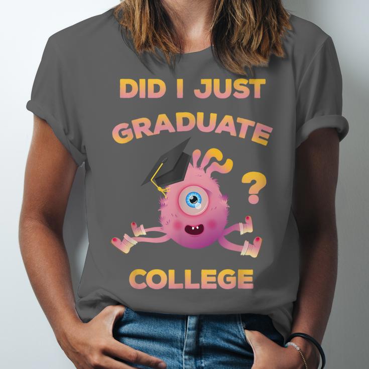 College Graduation 2018 Shirt Graduate For Her Unisex Jersey T-Shirt