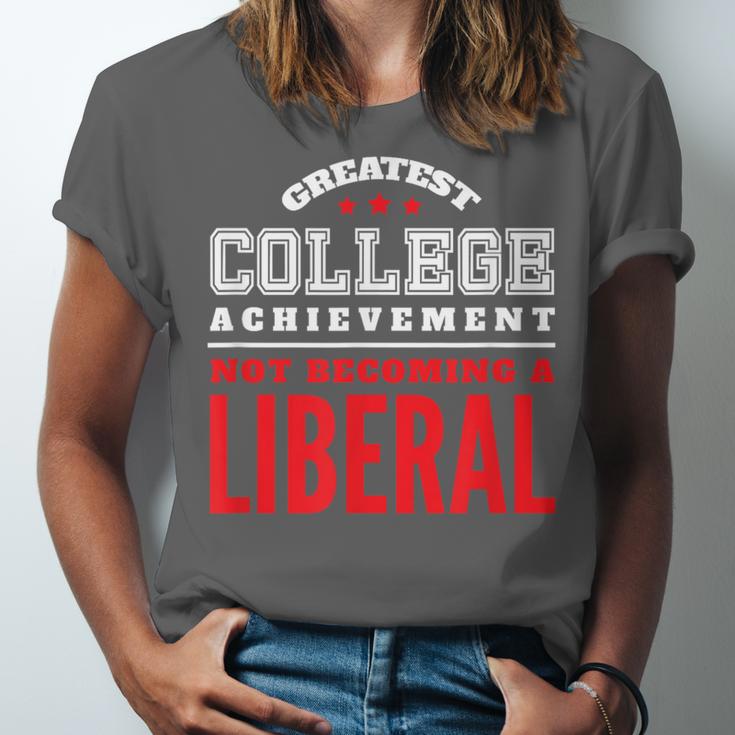 College Graduation For Conservatives Unisex Jersey T-Shirt