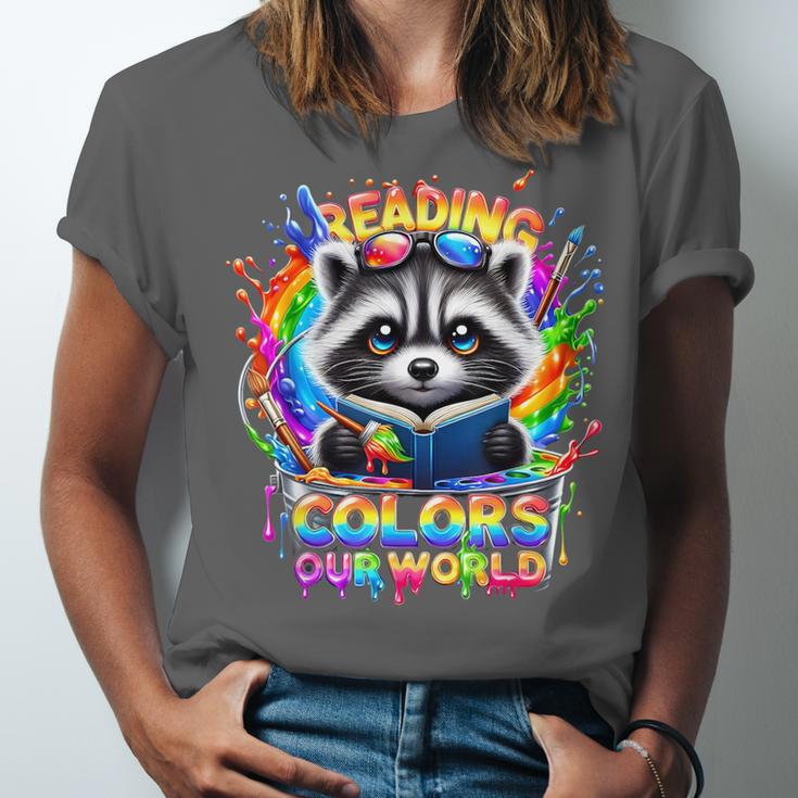 Color Our World 2026 Reading Book Unisex Jersey T-Shirt Color Our World 2026 Reading Book Unisex Jersey T-Shirt