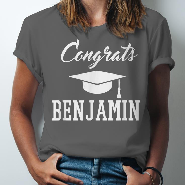 Congrats Benjamin College High School Graduation Unisex Jersey T-Shirt