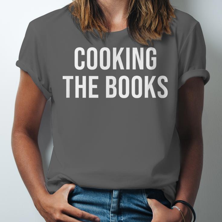 Cooking The Books Unisex Jersey T-Shirt