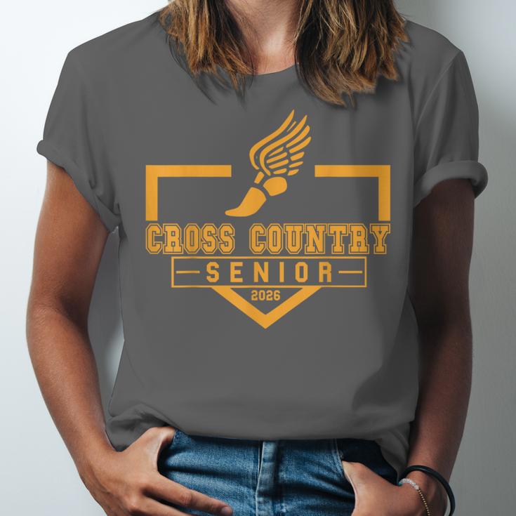 Cross Country Senior Night XC Senior 2026 Graduation 19 Unisex Jersey T-Shirt