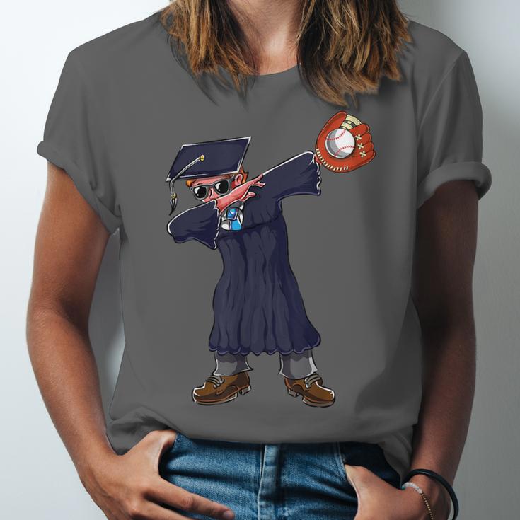 Cute Dabbing Kid Elementary School Graduation Baseball Unisex Jersey T-Shirt