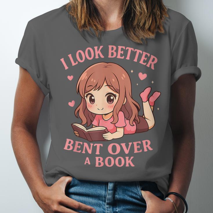 Cute Reading Outfit Book Lover Tee For Women Who Read Unisex Jersey T-Shirt
