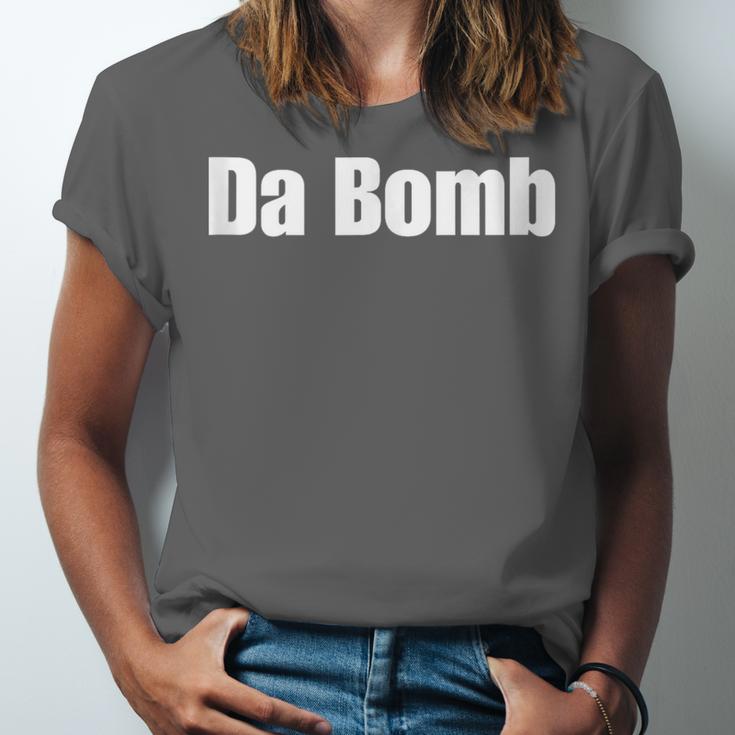 Da Bomb 90s Nostalgia Quote Unisex Jersey T-Shirt