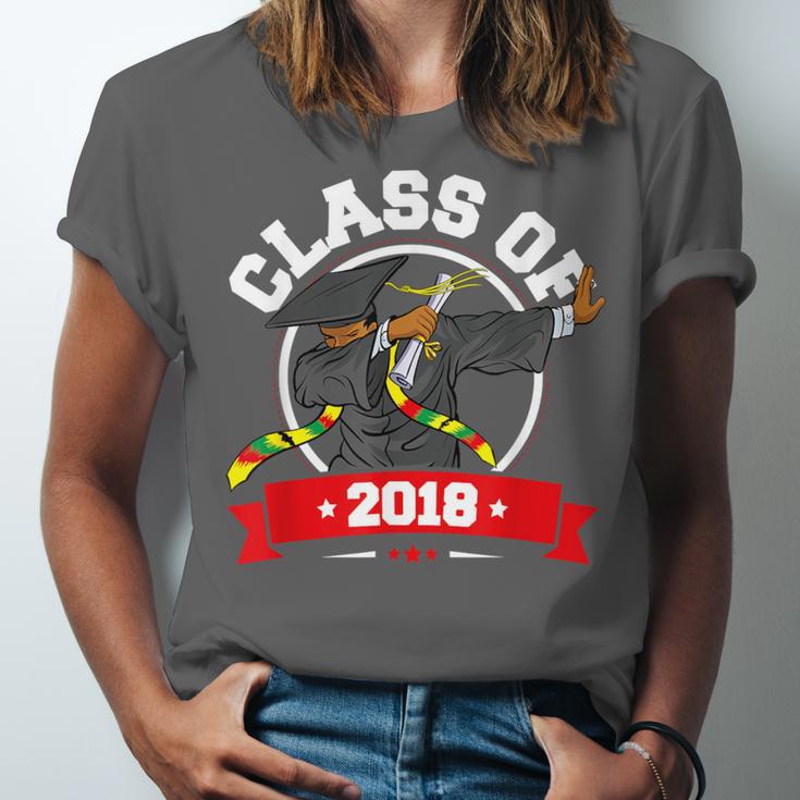 Dabbing Graduation Class Of 2018 TShirt History Month Unisex Jersey T-Shirt