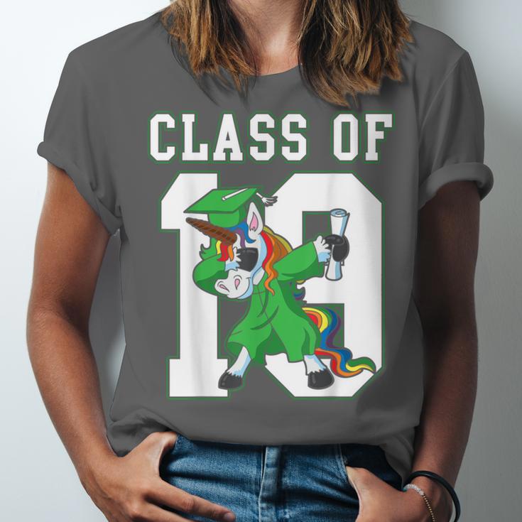 Dabbing Graduation Class Of 2019 Dabbing Unicorn Tee Unisex Jersey T-Shirt