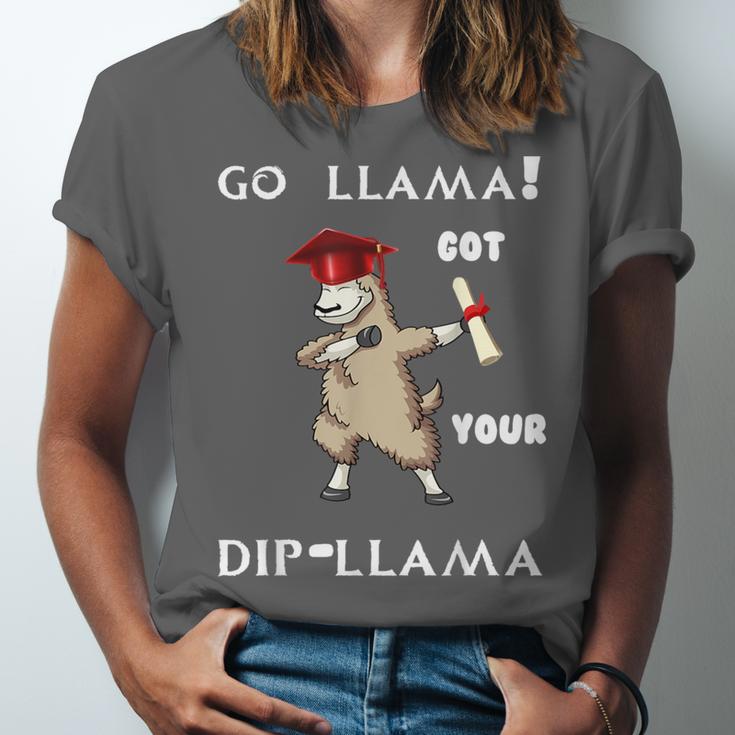 The Dabbing Llama Graduation Class Of 2018 T-Shirt Unisex Jersey T-Shirt