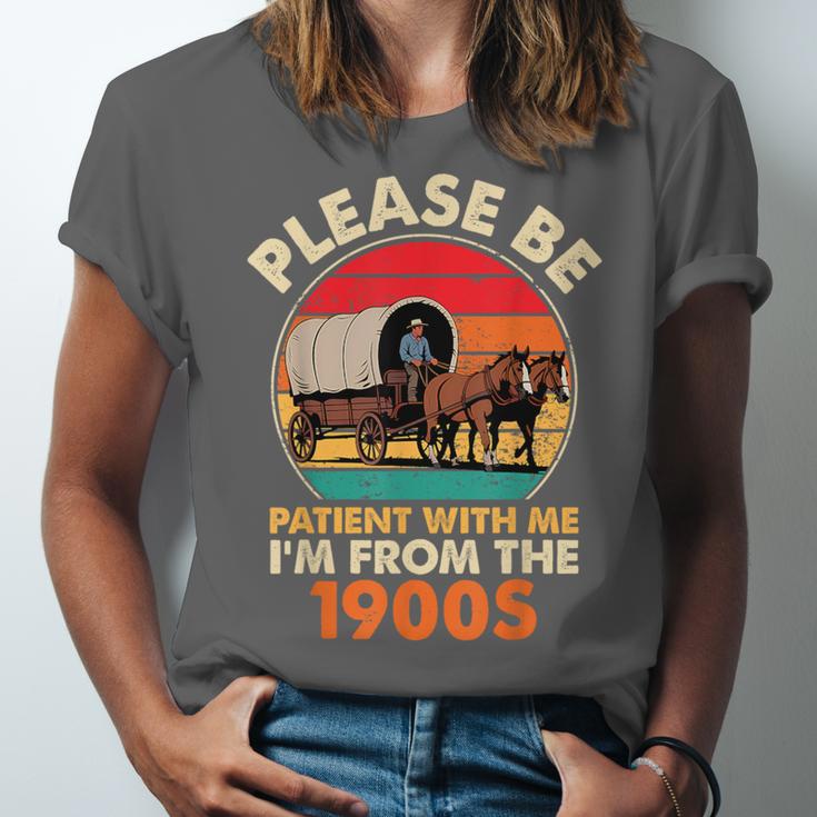 Dad Father's Day Please Be Patient I'm From The 1900s Unisex Jersey T-Shirt Dad Father's Day Please Be Patient I'm From The 1900s Unisex Jersey T-Shirt