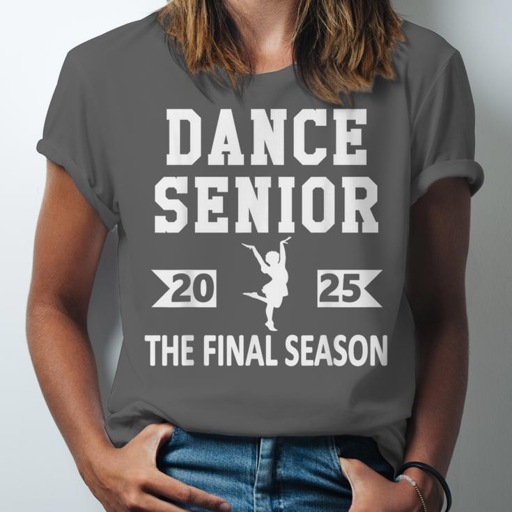 Dance Team Senior 2025 Dance Senior Night Graduation Party Unisex Jersey T-Shirt