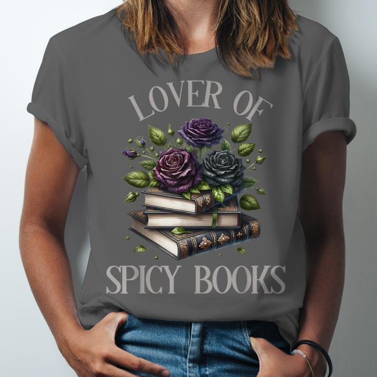 Dark Romance Book Lover Spicy Books Bookish Merch Morally Unisex Jersey T-Shirt