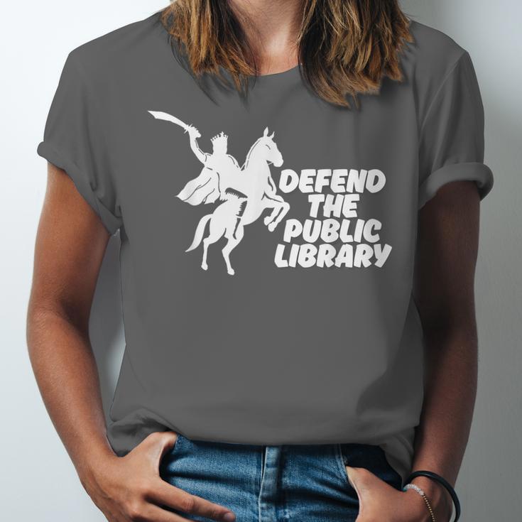 Defend Public Library Support Local Library Book Lover Unisex Jersey T-Shirt Defend Public Library Support Local Library Book Lover Unisex Jersey T-Shirt
